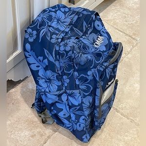 L.L. Bean monogrammed backpack